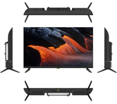 kaufen 85-Zoll-Smart-TV-Rahmenloser Fernseher Ultrathin Dicke Google TV 4K-Fernseher online manufacture