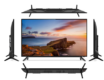 40 Zoll normaler LED-TV DTV gehärtetes Glas Einfache Bedienung mit Multimedia-Play