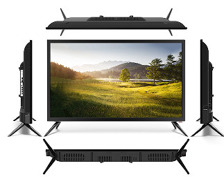 43-Zoll-Rahmen-Normal-LED-TV Analog-TV-Unterstützung USB für Multi-Media