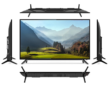 43 Zoll hochauflösender normaler LED-Fernseher mit intelligenter Farbeinstellung