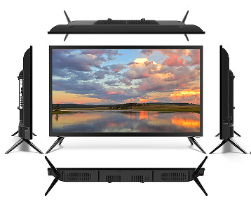 Einfache Installation 50 Zoll normaler LED-Fernseher mit hoher Helligkeit mit Hi-Fi-Audio