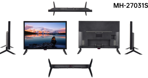 Familiennutzung 27 Zoll Smart TV Einfacher Betrieb mit Bluetooth-Funktion