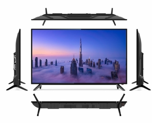 Verhärtetes Glas 50 Zoll Smart TV 4K Rahmenlos Bord mit LED-Bildschirm